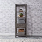 Liberty Furniture Modern Farmhouse Leaning Bookcase - Gray. Fixed Price $660.13.