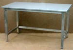 Metro, Uline Stainless Steel Lab Cleanroom Table Frame, 60L X 30W 34H. Fixed Price $1025.00.