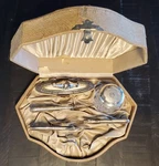 Original WW2 German Eva Braun Rare Eb Monogrammed Nail Manicure Set Box. Fixed Price $799.00.