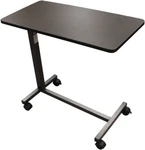Hospital Over Bed Tray Laptop Food Rolling Medical Adjustable Desk. Fixed Price $62.37.