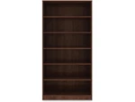Lorell 6-SHELF Bookcase 36"X12"X72" Walnut 99792. Fixed Price $244.99.