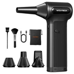 Wolfbox Handheld DF200 Electric Air Duster W/ Removable Battery Mini Blower New. Fixed Price $76.99.