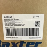 Baxter 2C8593 Continu-flo Solution Set Clearlink System 48/CASE. Fixed Price $395.00.