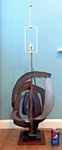 Mid Century Laurel Harry Balmer Brutalist Steel Sculpture Big 45" Table Lamp Mcm. Fixed Price $1125.00.