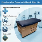 Replacement Vinyl Cover For Midmark/ritter 100/104 Examination Table New. Fixed Price $180.00.