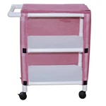Mjm International 325-2C 31.5 X 37 H 20 W Linen Cart. Fixed Price $206.91.