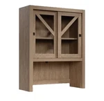 Sauder Dixon City Library Hutch Brushed Oak Finish, Bookcase Organizer - 42. Fixed Price $70.00.