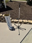 Sharp Pitch-it Sr Iv Pole #30006 Collapsible 2HOOK 5CASTER New In Box. Fixed Price $40.60.