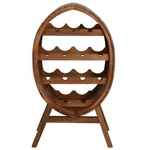 Solid Acacia Wood Wine Rack 13 Bottles Home Storage Holder Vidaxl. Fixed Price $125.99.