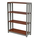 Linea Italia LITTR735CH Trento Bookcase Cherry 31.5W X 11.5D. Fixed Price $276.00.