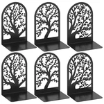 Vfine 3 Pairs, Decorative End, Bookends For Shelves, Black. Fixed Price $21.73.