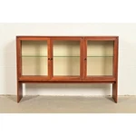 Kipp Stewart For Calvin Furniture Mid-century Modern Walnut Bookcase Cabinet. Fixed Price $2495.00.