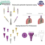 Straumann Nc/rc Healing Abutment Closure Cap Scan Body Analog Impression Coping. Fixed Price $299.99.