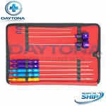 Cannula Set Of 9 Pieces Liposuction Kit, 5 Fixed Handle, 2 Tomy Hub, Luer Lock. Fixed Price $137.00.
