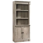 Sauder Palladia Engineered Wood 3-SHELF Bookcase Split Oak. Fixed Price $290.99.