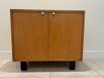 Vintage George Nelson Herman Miller Basic Cabinet Series Two Door Oak. Fixed Price $2685.50.