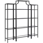 Crosley Furniture Aimee 3PC Metal Etagere Bookcase Set In Oil Rubbed Bronze. Fixed Price $741.75.