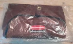 Rubbermaid 1966887 30 G. Brown High Capacity Vinyl-lined Canvas Housekeeping Bag. Fixed Price $25.99.
