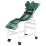 Mjm International Reclining Bath Chair Medium With Casters And Head Bolster. Fixed Price $326.04.