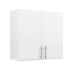 Prepac Elite 32" Wall Cabinet, White Storage Bathroom Pantry. Fixed Price $89.95.