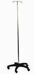 Medline MDS129CS Aluminum Foldable Five Leg Pole New Open Box Holds Pumps. Fixed Price $60.00.