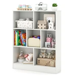 Honey Joy Kids Toy Storage Organizer 7-SECTION Wooden Floor Cabinet 41. Fixed Price $86.88.