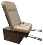 Umf Medical 5080 Power Exam Table W/ Foot Padel. Fixed Price $1035.00.