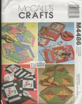 Mccall's 4486 Home Decoration Fat Quarter Table Runners Placemats Napkin Pattern. Fixed Price $5.19.