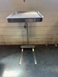 Blickman Thumb Control Mayo Stand - 16" X 21" Stainless Steel Patient Ready. Fixed Price $395.00.