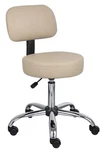 Boss Beige Caressoft Medical Stool W/ Back Cushion Model # B245-BG. Fixed Price $158.22.