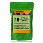 Dabpress 2X4.5" 160 Micron Nylon Filter Bags (40 Pack). Fixed Price $14.95.