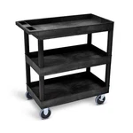 Luxor EC111HD-B 32" 18" Tub Cart Three Shelves. Fixed Price $200.10.