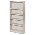 The Hon S72ABCQ 40 Metal Bookcase 5 Shelves Light Gray Steel. Fixed Price $636.43.