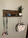 Inplace Shelving 9084680 Picture Ledge Floating Shelf 36-INCH Long Black. Fixed Price $30.00.