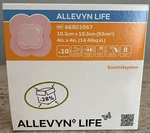 Smith & Nephew Allevyn Life Foam Dressing 4X4 Silicone Border 10CT Box 66801306. Fixed Price $34.83.