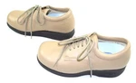 Apex B2400W Womens Ambulator Leather Biomechanical Lace Up Oxford Beige 6.5 Xw. Fixed Price $17.00.