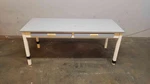 Fisher Hamilton 6' Table W/ Drawers Chem Resistant TOP(2421AA). Fixed Price $715.00.
