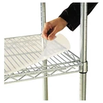 Alera Shelf Liners For Wire Shelving, Clear Plastic, 48W X 24D, 4/PACK. Fixed Price $214.19.
