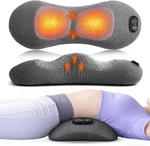 Electric Lumbar Support Pillow 3 1 Smooth Spine Triple Fusion Back Massager. Fixed Price $37.50.