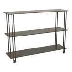 Benjara Bush Plant Display Stand- Modern Tier Gray Metal Finish- 32 Inch. Fixed Price $438.43.