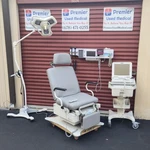 Exam Table Chair Umf 4010 New Graphite Upholstery Premier Used Medical Equipment. Fixed Price $3623.40.