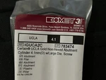Biomet 3I Certain Ucla Gold Non-hexed Abutment Cylinder 4.1MM (d) W/ Large Screw. Fixed Price $70.00.