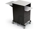New Balt Xtra-wide Presentation Stand W/adjustable Shelf Portable Av Center. Fixed Price $249.99.
