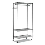 Alera Wire Shelving Garment Rack (black). Fixed Price $128.10.
