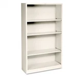 The Hon S60ABCL Metal Bookcase 34.5"X12.6"X59" Steel Putty. Fixed Price $560.35.
