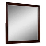 Benjara Umi 39 X Dresser Mirror- Molded Design Solid Wood Cherry Square Frame. Fixed Price $165.99.