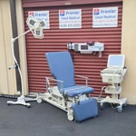 Exam Tables For Sale Biodex Ultra-pro 056-694 New Blue Denim Upholstery. Fixed Price $3950.00.