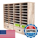 Pag Sorter Organizer Wood Literature Student Mailbox For. Fixed Price $255.50.