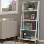 4-TIER Ladder Bookshelf Freestanding Shelved Bookcase X-back Frame. Fixed Price $137.84.
