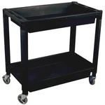 Astro Pneumatic Heavy Duty Plastic 2-SHELF Utility Cart, Black 8330. Fixed Price $161.44.